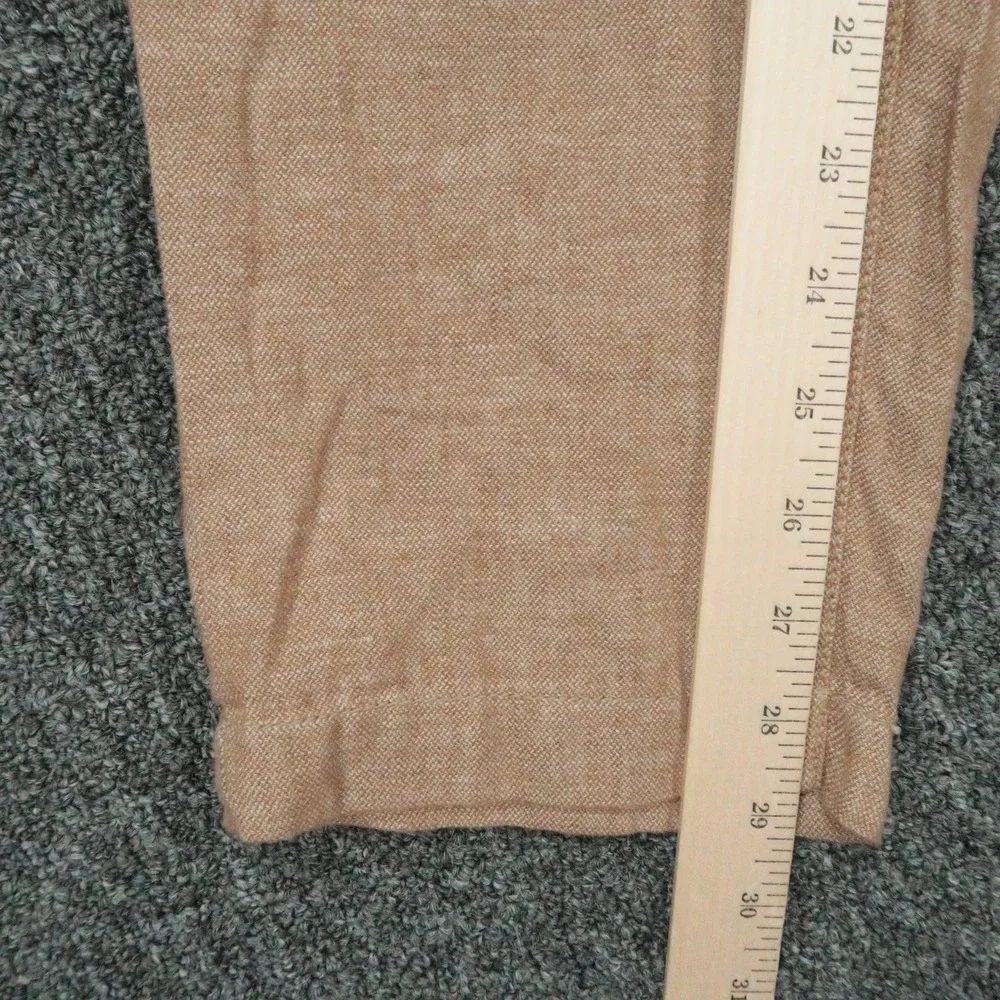 Banana Republic Pants Mens 31x30 Beige Linen Blend Mason Athletic Tapered Fit
